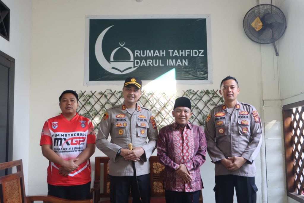 kapolres lombok utara lakukan silaturahmi
