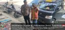 Patroli Siang Polsek Ngabang Berbuah Humanis, Tukang Parkir Diberi Imbauan Kamtibmas