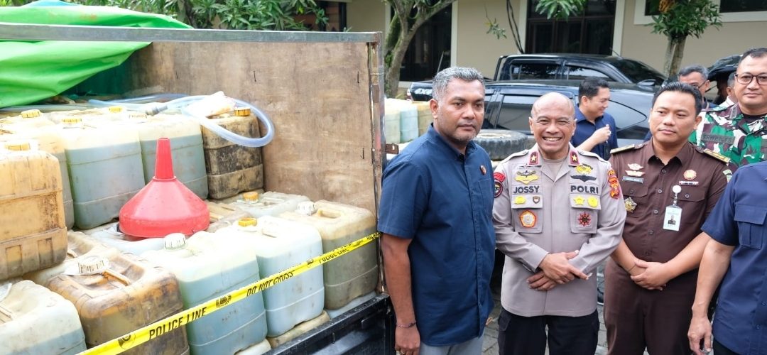 Konferensi Pers Terkait Pengungkapan 22 Kasus Penyalahgunaan BBM Dan LPG Bersubsidi