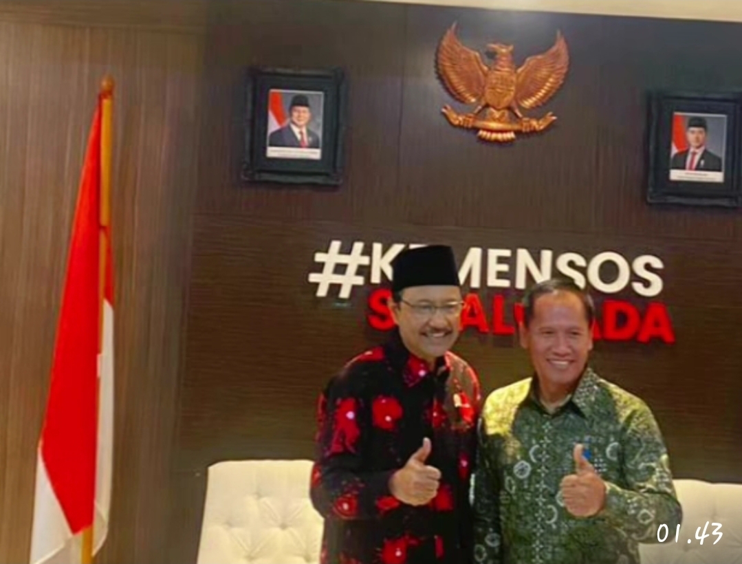 Plt Bupati Tulungagung Jemput Program Pusat, Audiensi Langsung dengan Kemensos RI Bahas Sekolah Rakyat, UHC dan DTSEN