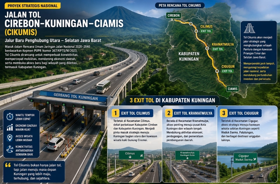 Rencana pembangunan Jalan Tol Cirebon–Kuningan–Ciamis atau yang dikenal dengan Tol Cikumis