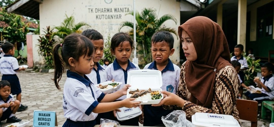 Alarm Kualitas MBG di TK Dharma Wanita Kutoanyar: Ikan Disebut Pahit hingga Dikembalikan Anak-anak