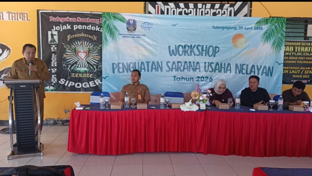 Workshop Penguatan Sarana Usaha Nelayan di Pantai Sidem Perkuat Kapasitas dan Daya Saing Nelayan Tulungagung