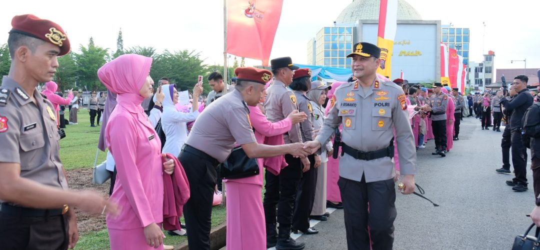 *1.122 Personel Polda Kalbar Naik Pangkat, Kapolda: Jadikan Amanah untuk Memberikan Pelayanan Terbaik kepada Masyarakat*
