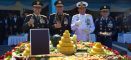 Sinergitas Tanpa Batas, Pangdam XII/Tpr Beri Kejutan Tumpeng di HUT ke-80 Bhayangkara