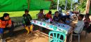 *Sinergitas Cegah Karhutla, Bhabinkamtibmas Polsek Matan Hilir Selatan Ikuti Apel dan Monitoring Posko*