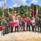 Jembatan Armco Non Bencal Desa Sungai Berakak Rampung, Wujud Nyata Pengabdian TNI AD untuk Masyarakat