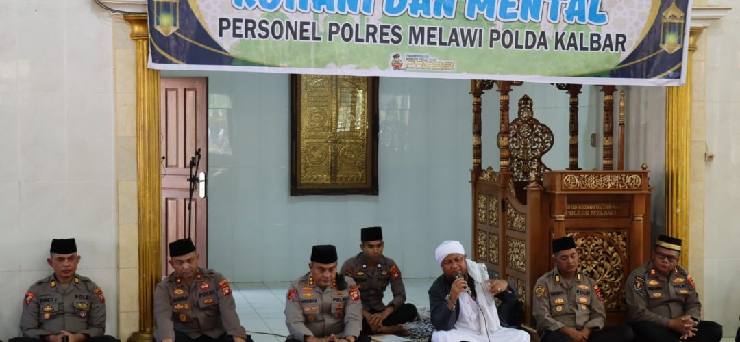 Pembinaan Rohani dan Mental, Polres Melawi Perkuat Keimanan dan Integritas Personel