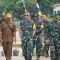 Kadus Semanas Dampingi Tim Wasev Itdam XII/Tpr Tinjau Sasaran Fisik TMMD ke-129 Kodim 1208/Sambas