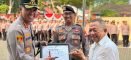 Kapolresta Pontianak Berikan Apresiasi kepada Personel Berprestasi atas Kepedulian Melayani Masyarakat di SPBU