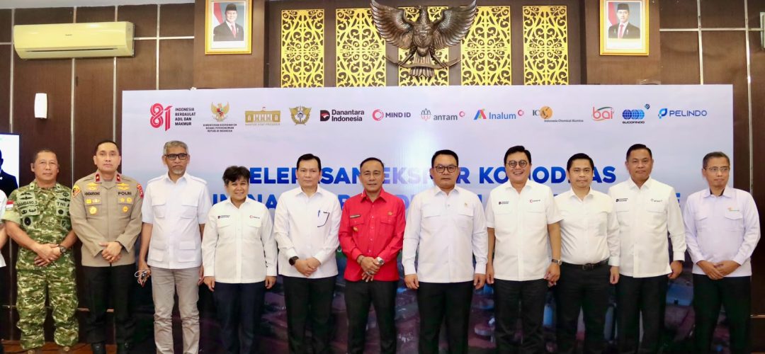 Kasdam XII/Tpr Hadiri Pelepasan Ekspor Alumina PT. ICA di Pelabuhan Dwikora