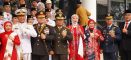 Peringati HUT ke-81 RI, Kasdam XII/Tpr Hadiri Upacara Pengibaran Bendera di Kantor Gubernur Kalbar
