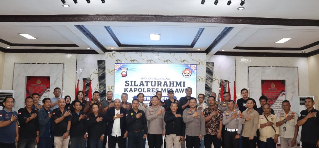 Kapolres Melawi Perkuat Sinergi dan Komunikasi dengan Awak Media