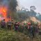 Sinergi Kodim Sanggau, Polri dan Pemda Kendalikan Karhutla di Bukit Mungguk Hujan Mas Tayan Hilir