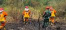 Koramil 1204-15/Sekadau Hilir Padamkan Tiga Titik Karhutla di Dusun Sungai Kunyit