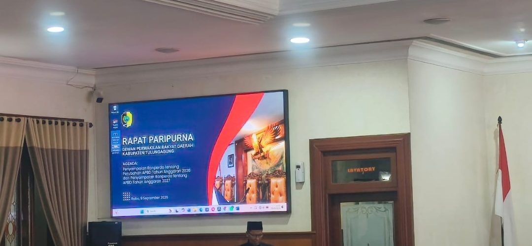 Plt Bupati Ahmad Baharudin Sampaikan Rancangan APBD 2027 dan Perubahan APBD 2026 Kabupaten Tulungagung, Defisit Perubahan APBD 2026 Capai Rp477,64 Miliar