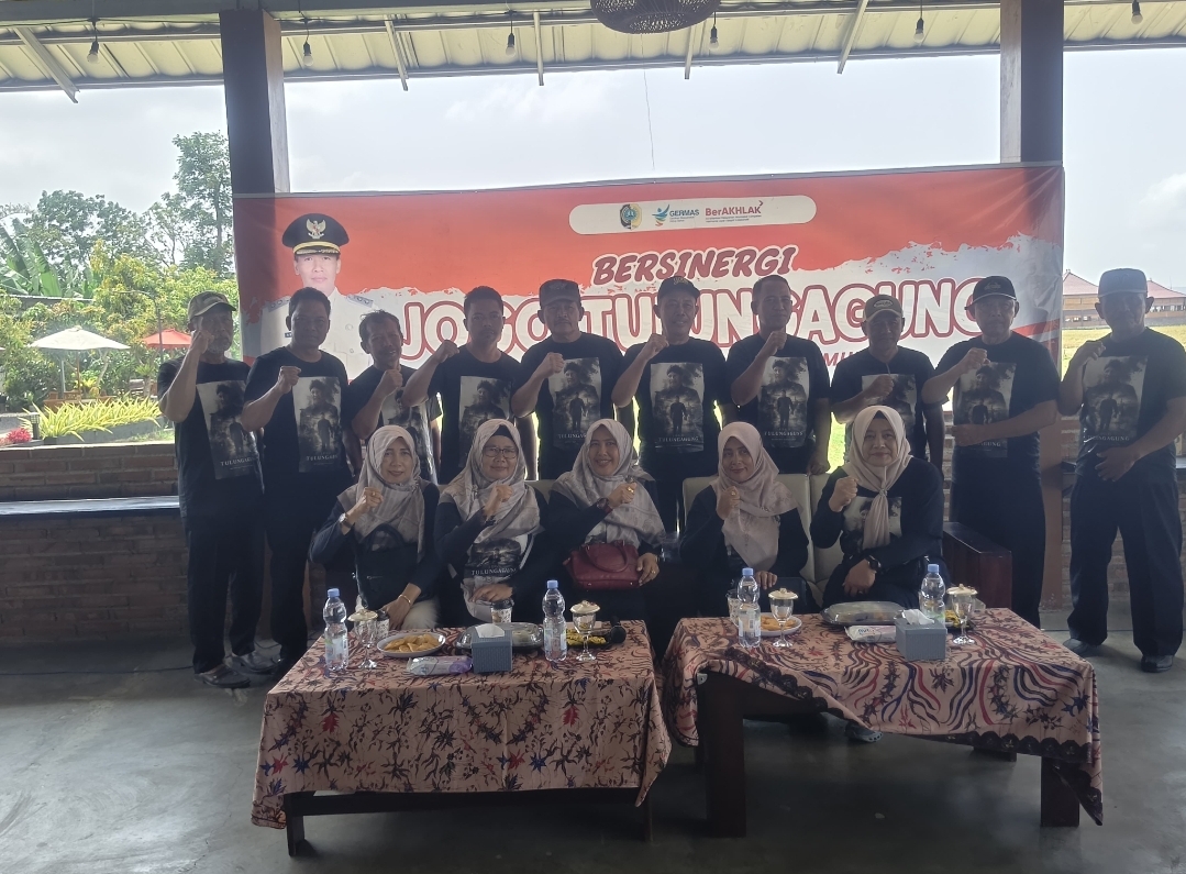 Kades se-Kecamatan Bandung Perkuat Sinergi Jogo Tulungagung, Jaga Kondusivitas dari Tingkat Desa