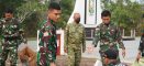 Kodim 1204/Sanggau Gelar Karya Bakti Bersihkan TMP Patriot Bangsa Jelang HUT TNI ke-81