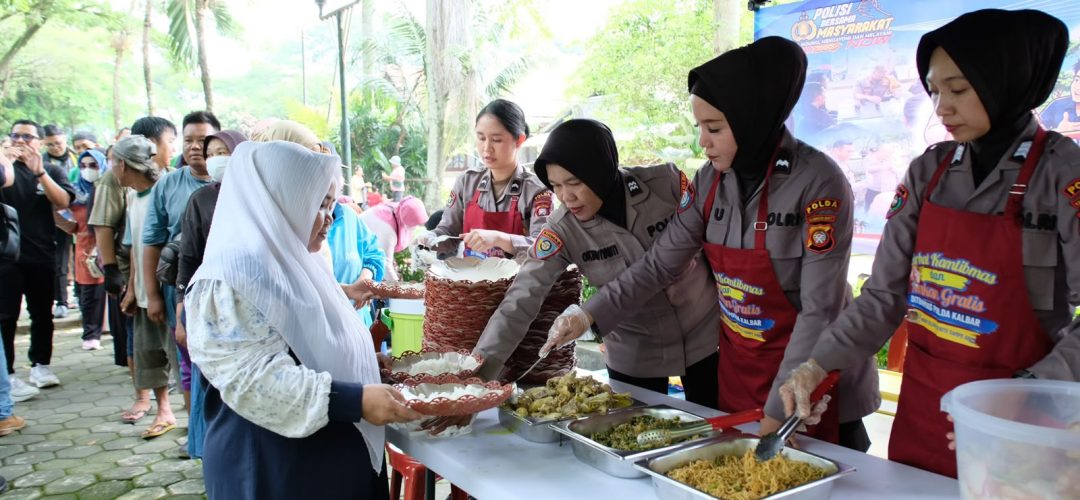 Polisi Bersama Masyarakat, Polda Kalbar Hadirkan Dialog Kamtibmas Penuh Kebersamaan di Taman Akcaya