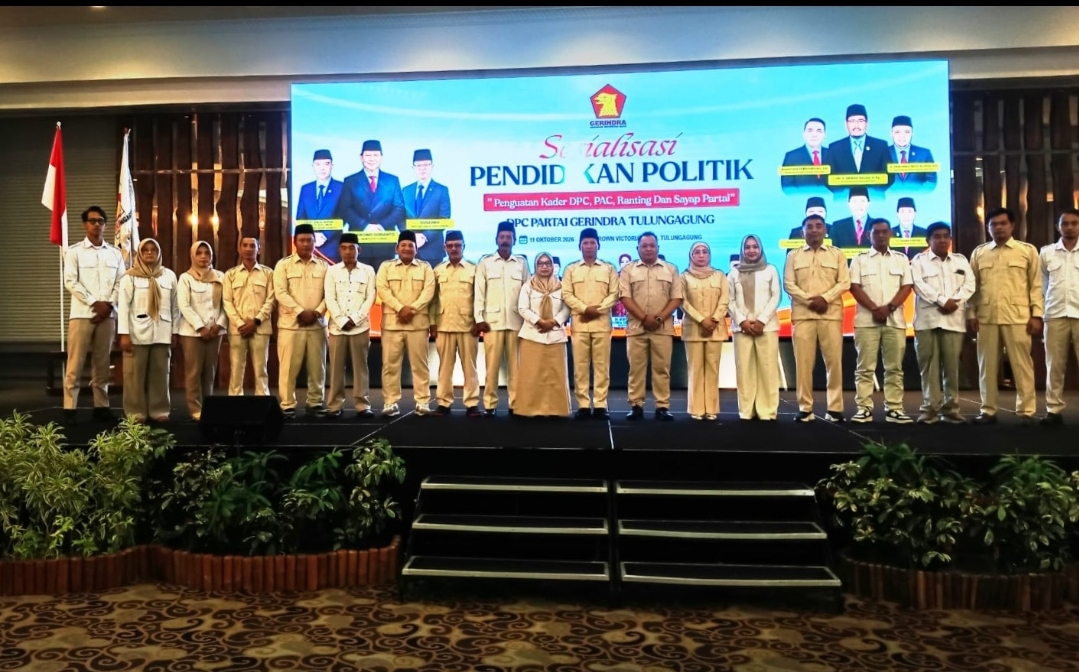 Plt Bupati Ahmad Baharudin Tegaskan Penguatan Struktur Gerindra Harus Diimbangi Integritas dan Etika Politik